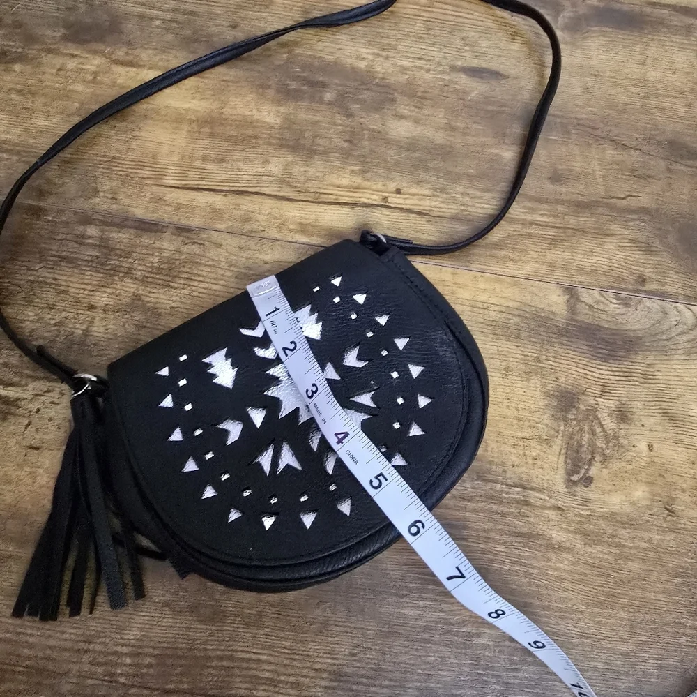 Cute Black Crossbody Bag Unbranded